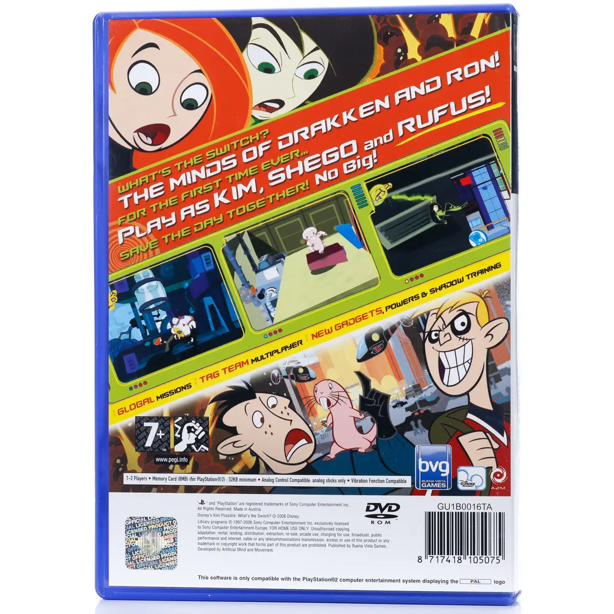 Disney's Kim Possible: What's the Switch? - PS2 spill - Retrospillkongen