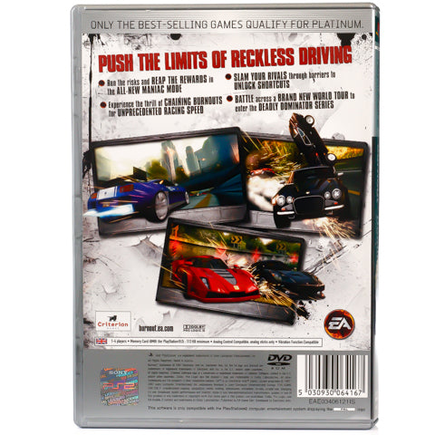 Burnout: Dominator - PS2 spill - Retrospillkongen