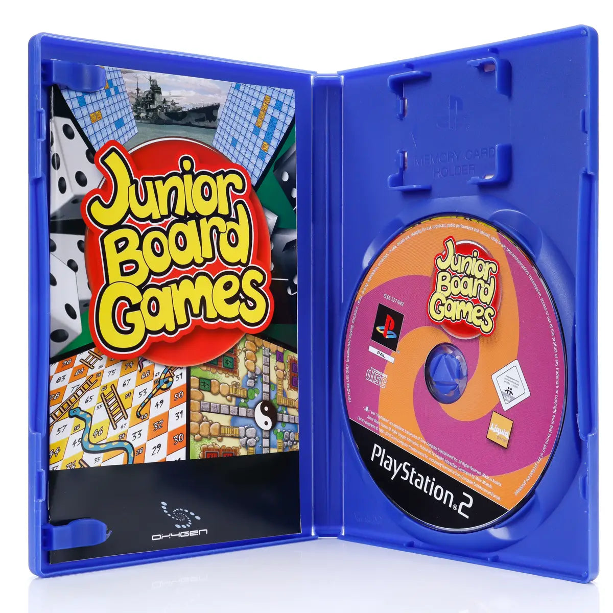 Junior Board Games - PS2 spill - Retrospillkongen