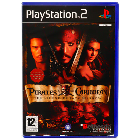 Jeu PS2 - Pirates Des Caraïbes : La Légende De Jack Sparrow - Version FR Complète