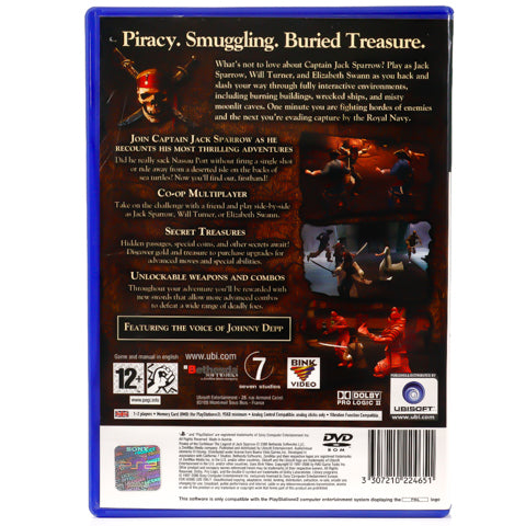 Pirates of the Caribbean: The Legend of Jack Sparrow - PS2 Spill - Retrospillkongen