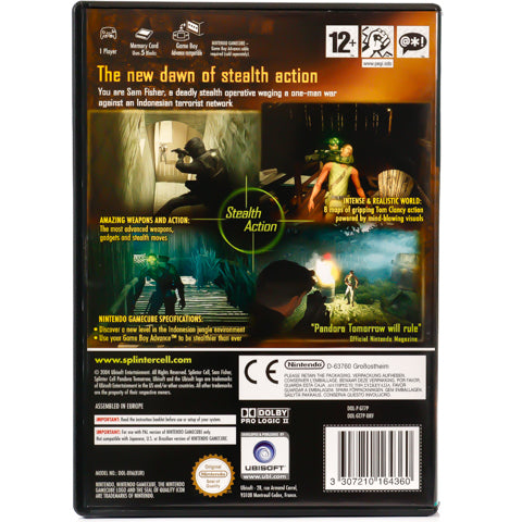 Tom Clancy's Splinter Cell: Pandora Tomorrow - Gamecube spill - Retrospillkongen