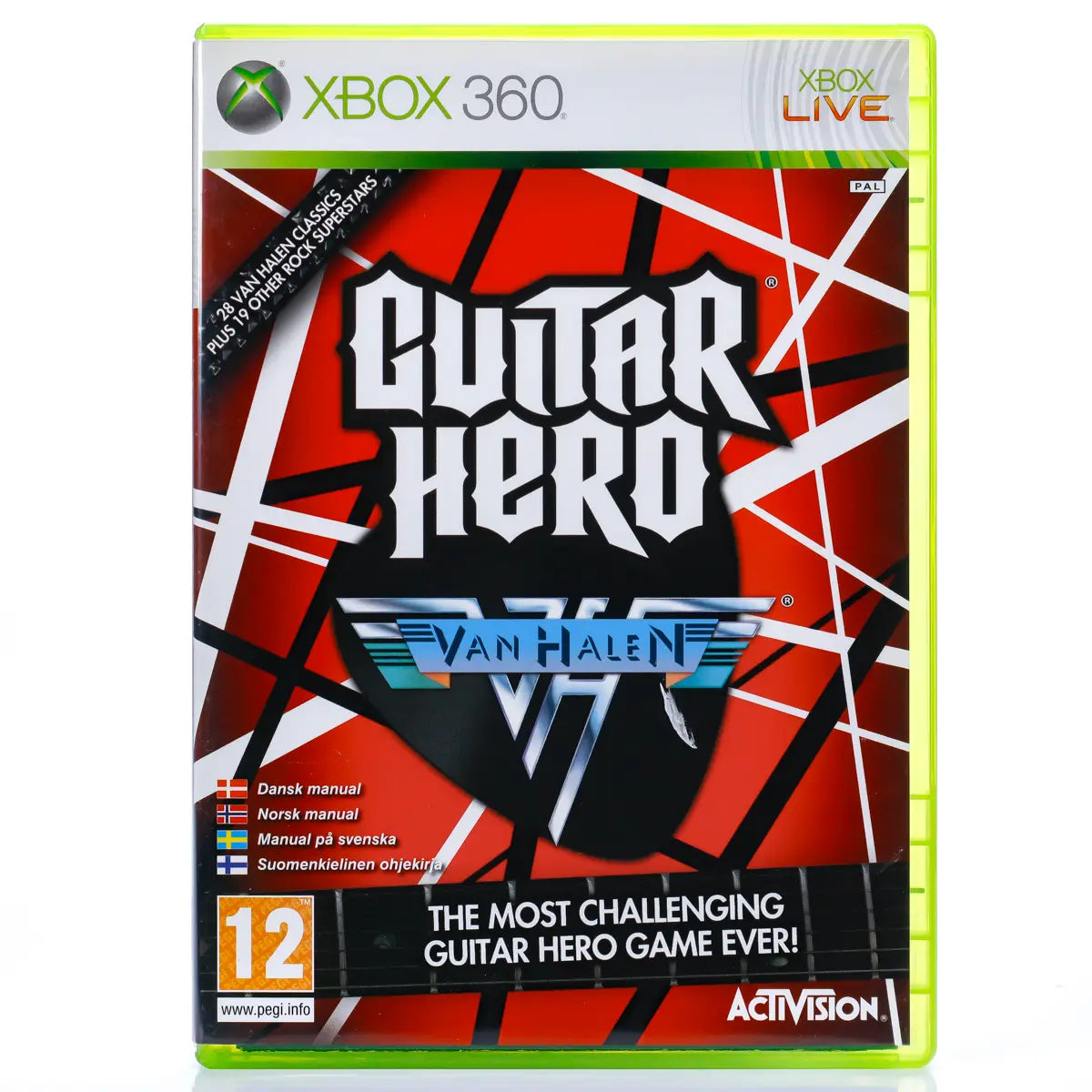 Guitar Hero: Van Halen - Xbox 360 spill - Retrospillkongen