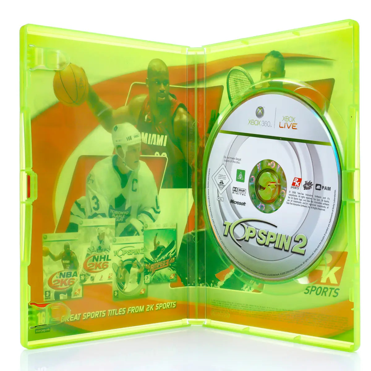 Top Spin 2 - Xbox 360 spill - Retrospillkongen