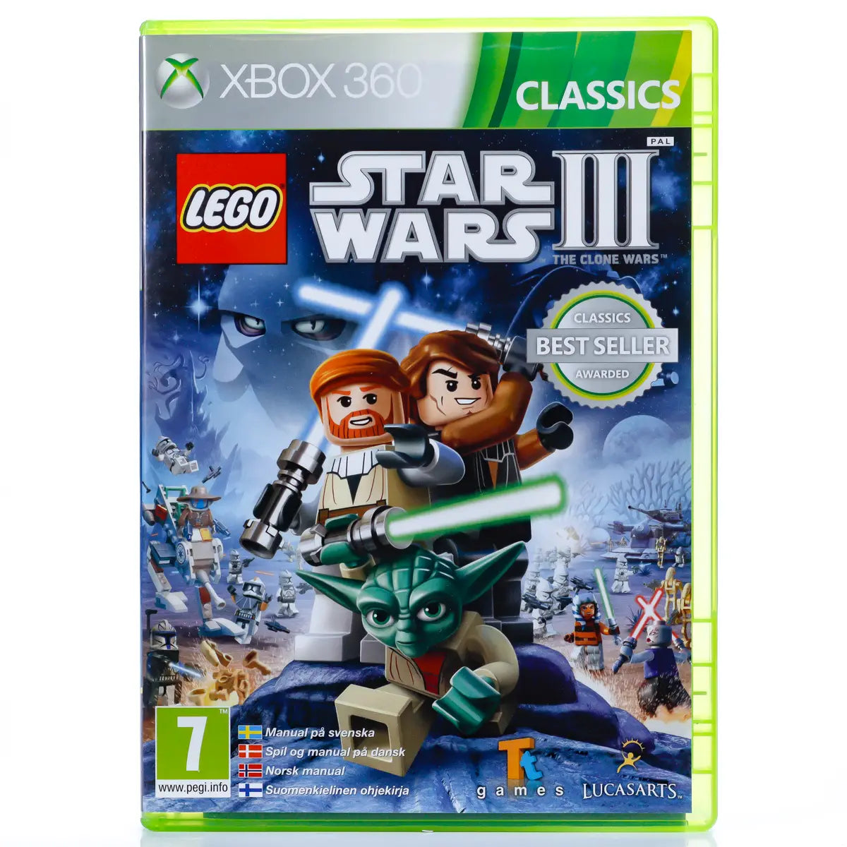 LEGO Star Wars III: The Clone Wars - Xbox 360 spill - Retrospillkongen