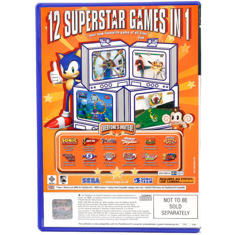 SEGA SuperStars - PS2 spill - Retrospillkongen