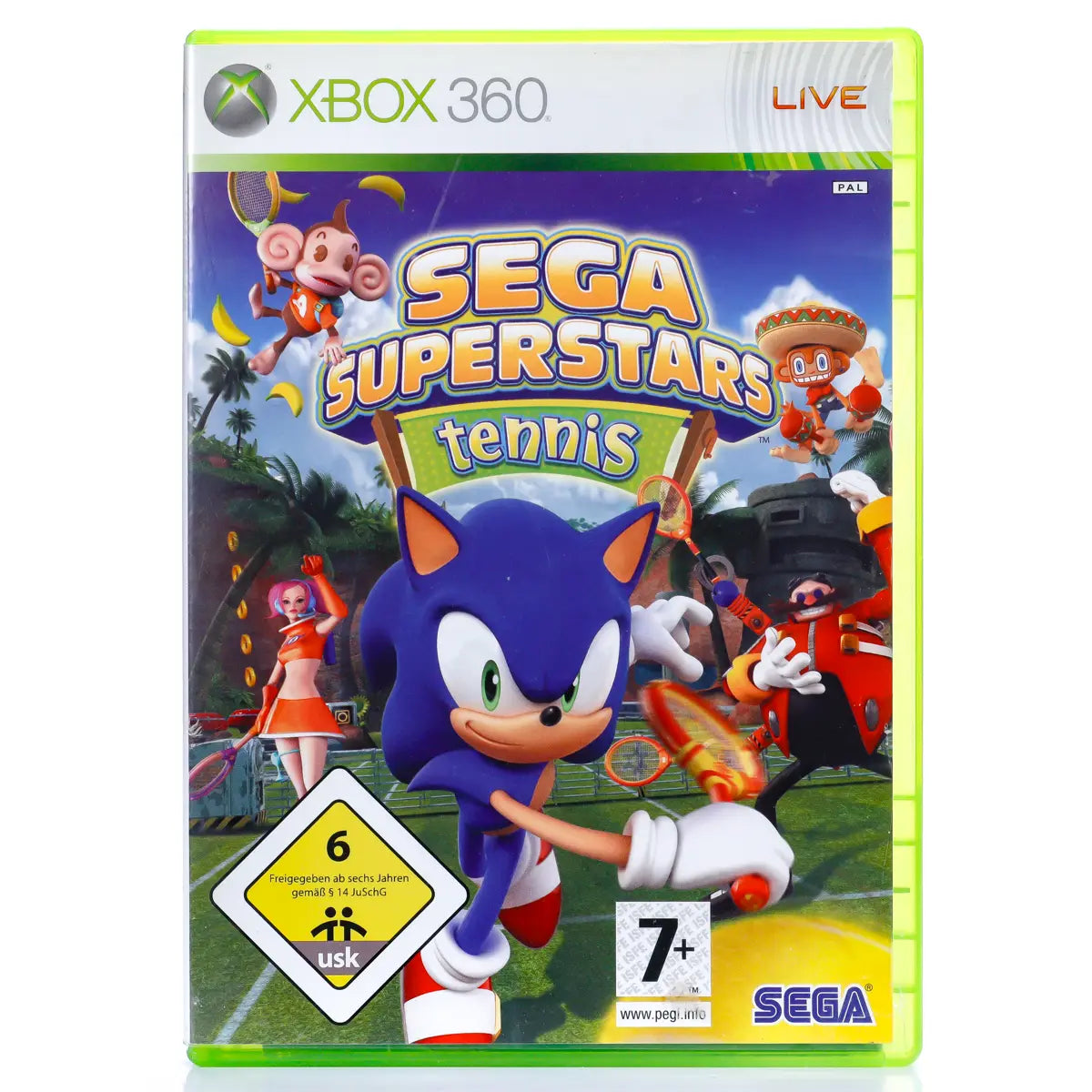 SEGA Superstars Tennis - Xbox 360 spill - Retrospillkongen