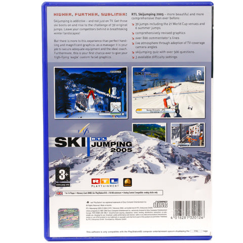 RTL Ski Jumping 2005 - PS2 spill - Retrospillkongen