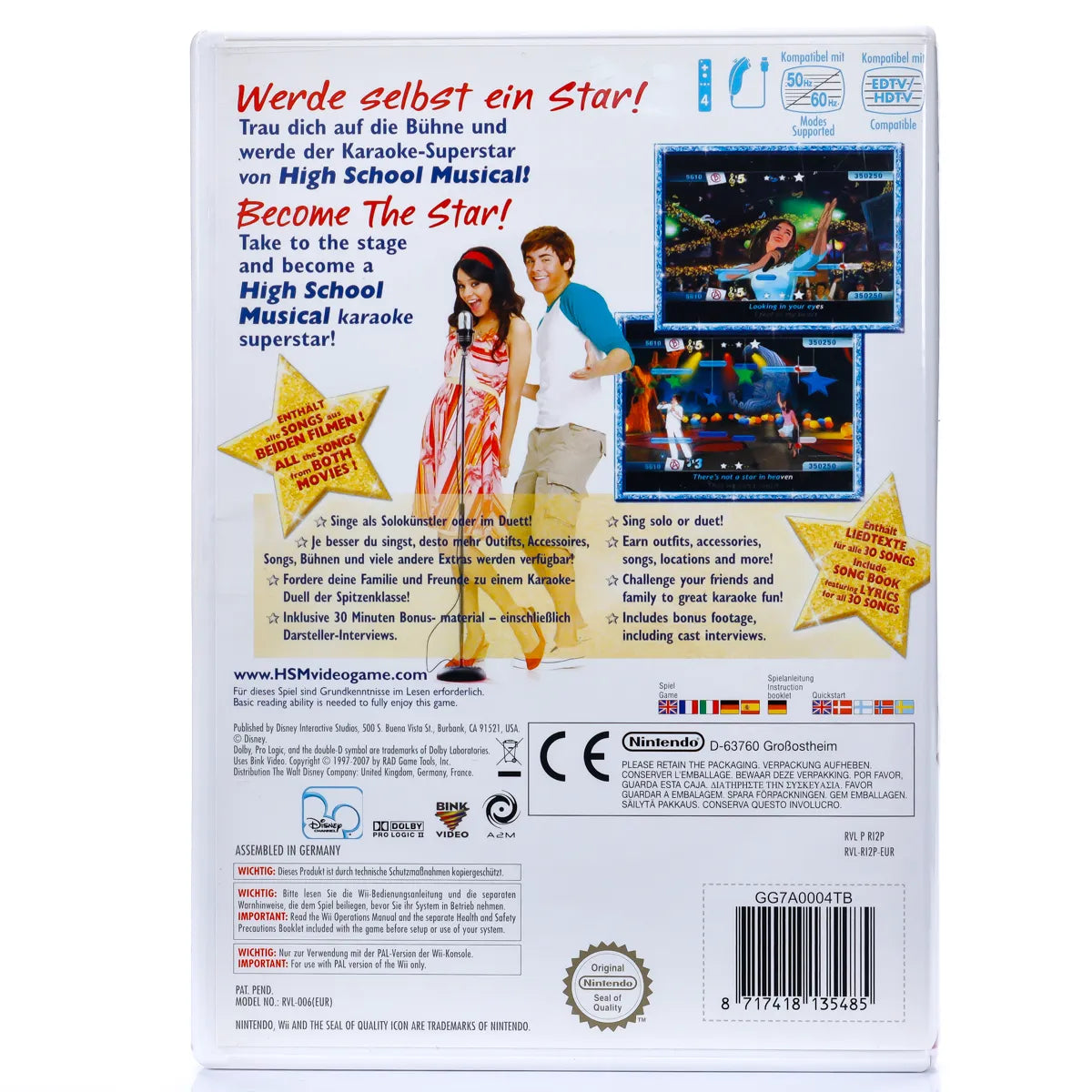 High School Musical: Sing it! - Wii Spill - Retrospillkongen