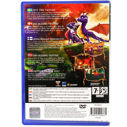 The Legend Of Spyro: Dawn Of The Dragon - PS2 spill - Retrospillkongen
