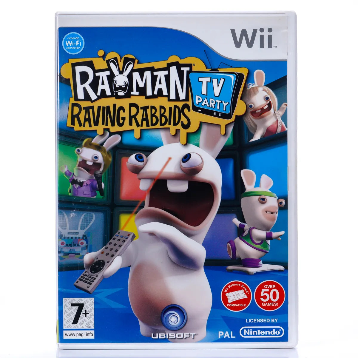 Rayman: Raving Rabbids TV Party - Wii Spill - Retrospillkongen