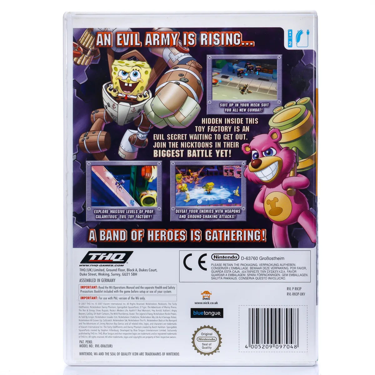 Nicktoons: Attack of the Toybots - Wii Spill - Retrospillkongen