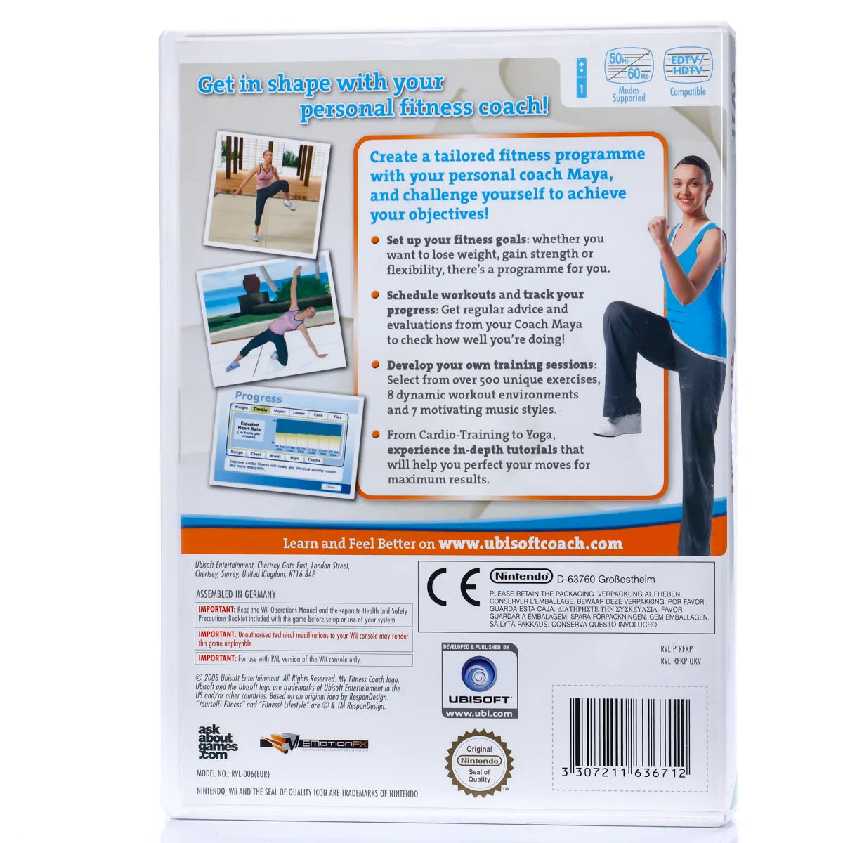 My Fitness Coach - Wii Spill - Retrospillkongen