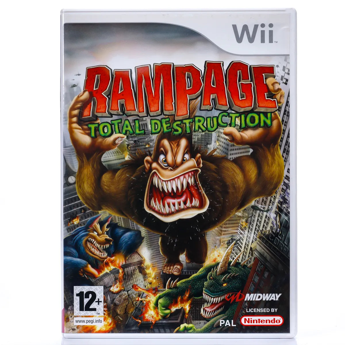 Rampage: Total Destruction - Wii Spill - Retrospillkongen