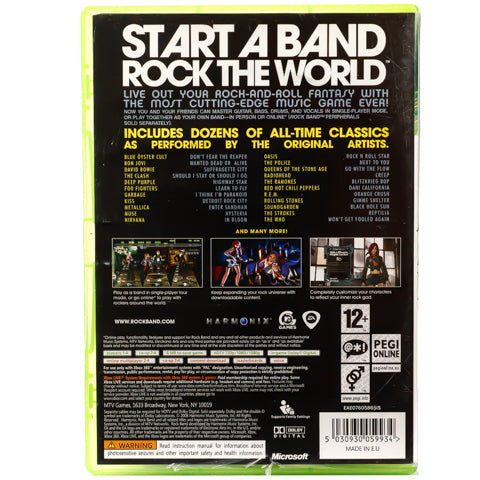 Rock Band - Xbox 360 spill - Retrospillkongen