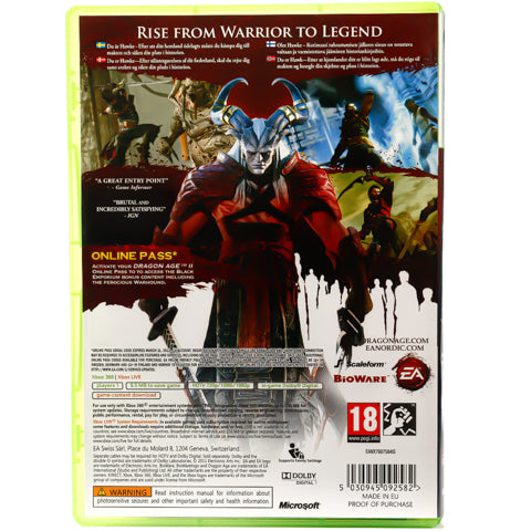 Dragon Age II - Xbox 360 spill - Retrospillkongen