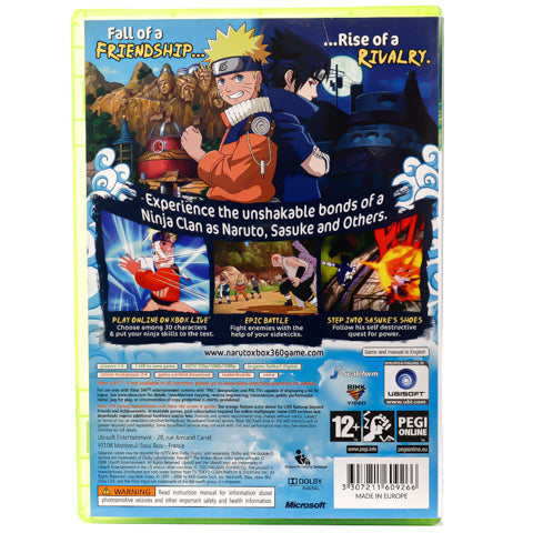 Naruto: The Broken Bond - Xbox 360 spill - Retrospillkongen