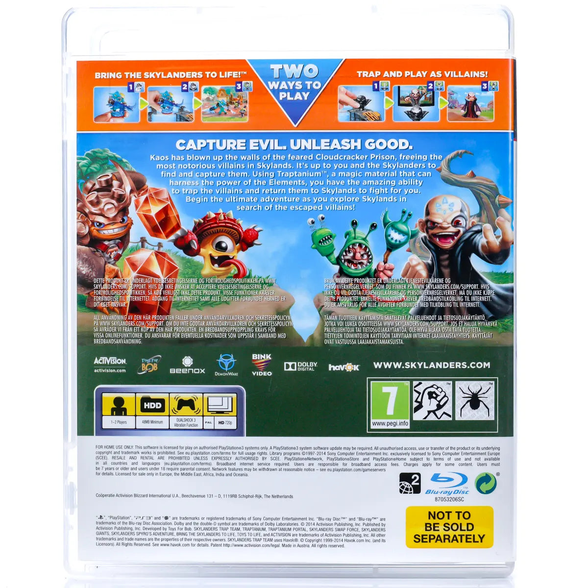 Skylanders: Trap Team - PS3 spill - Retrospillkongen