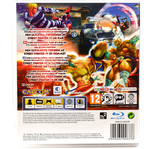 Super Street Fighter IV - PS3 spill