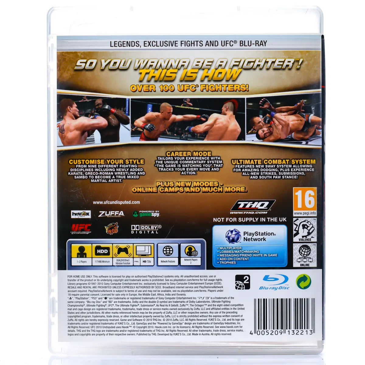 UFC Undisputed 2010 - PS3 spill - Retrospillkongen