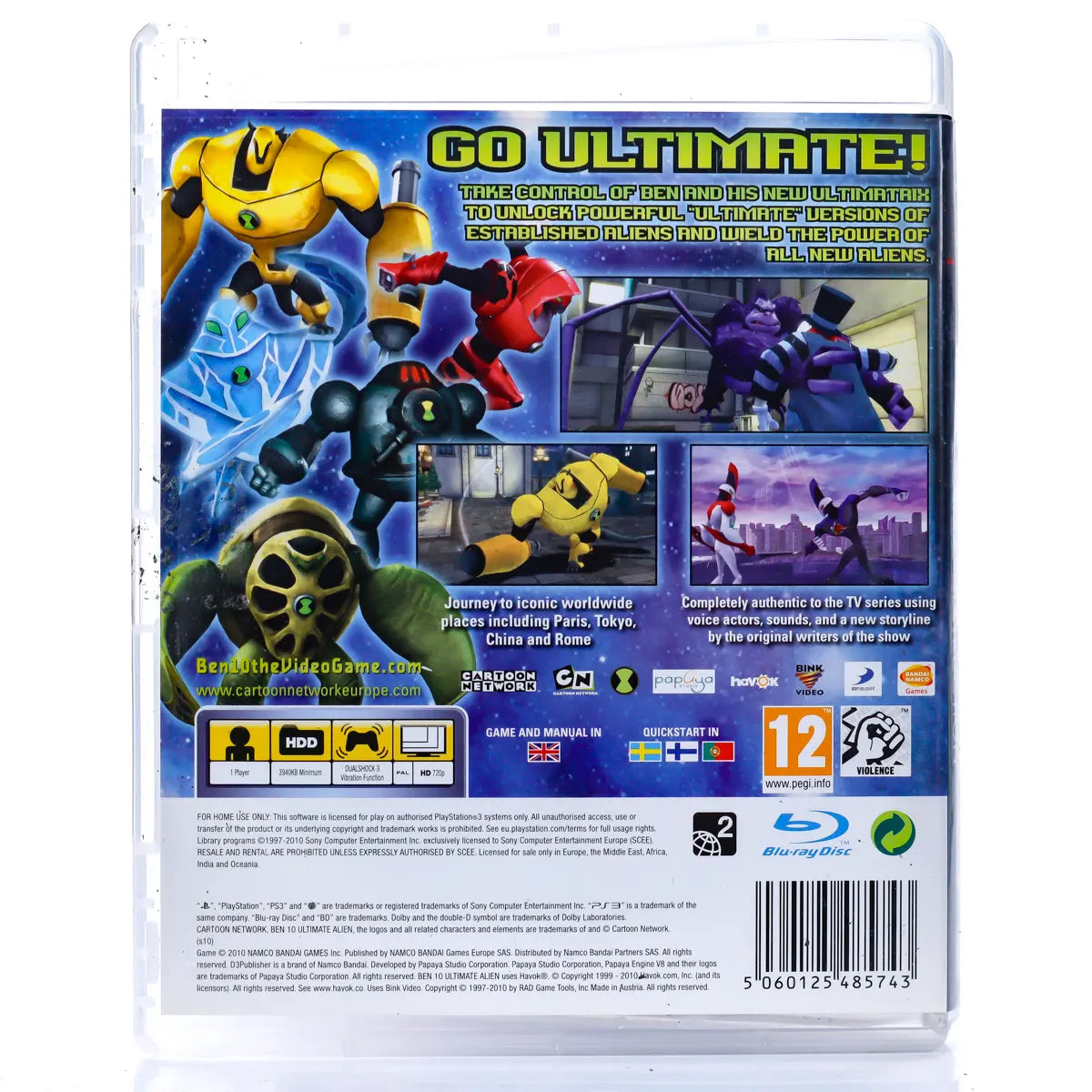 Ben 10: Ultimate Alien - Cosmic Destruction - PS3 spill - Retrospillkongen