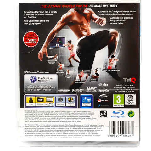 UFC: Personal Trainer (Forseglet) - PS3 spill - Retrospillkongen