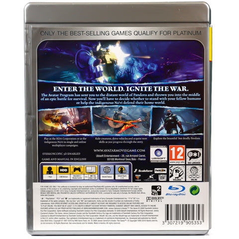 James Cameron's Avatar: The Game - PS3 spill - Retrospillkongen