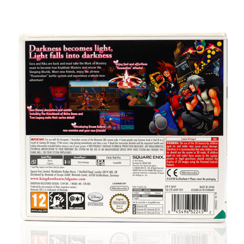 Kingdom Hearts 3D: Dream Drop Distance - Nintendo 3DS spill - Retrospillkongen