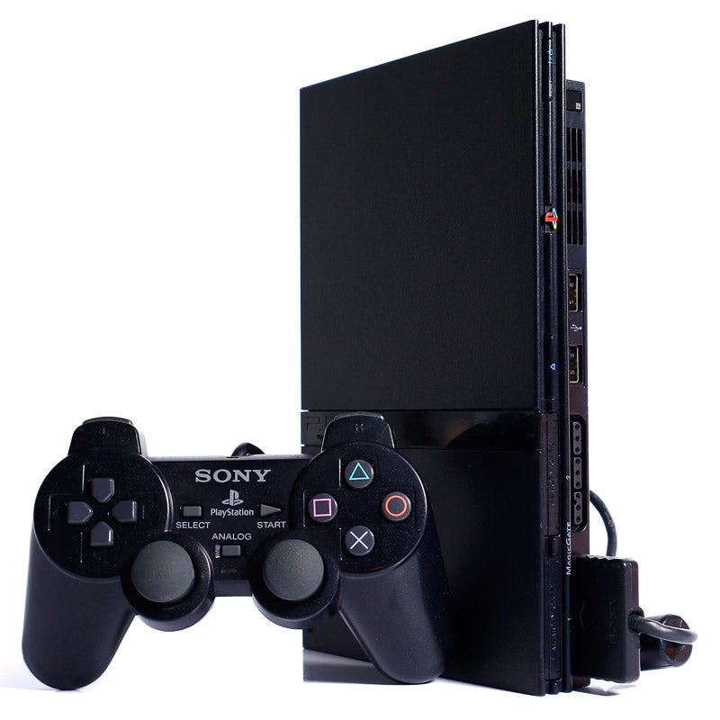 Sony PlayStation 2 Slim Konsoll pakke - I eske (PS2) - Retrospillkongen