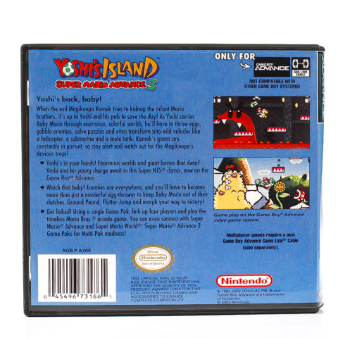 Yoshi's Island: Super Mario Advance 3 - GBA spill (Fanmade cover) - Retrospillkongen