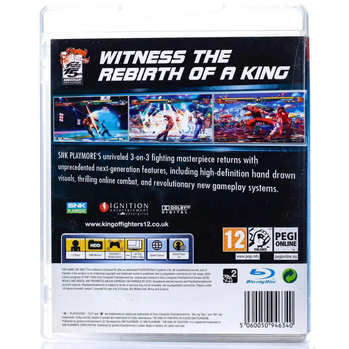 The King of Fighters XII - PS3 spill - Retrospillkongen