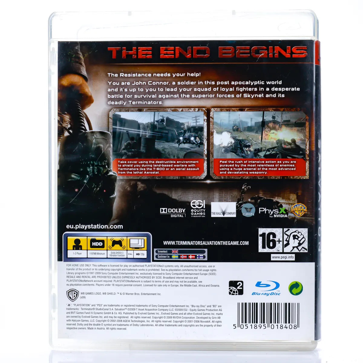 Terminator: Salvation - PS3 spill - Retrospillkongen