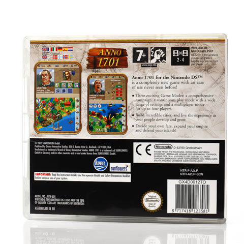 Anno 1701: Dawn of Discovery - Nintendo DS spill - Retrospillkongen