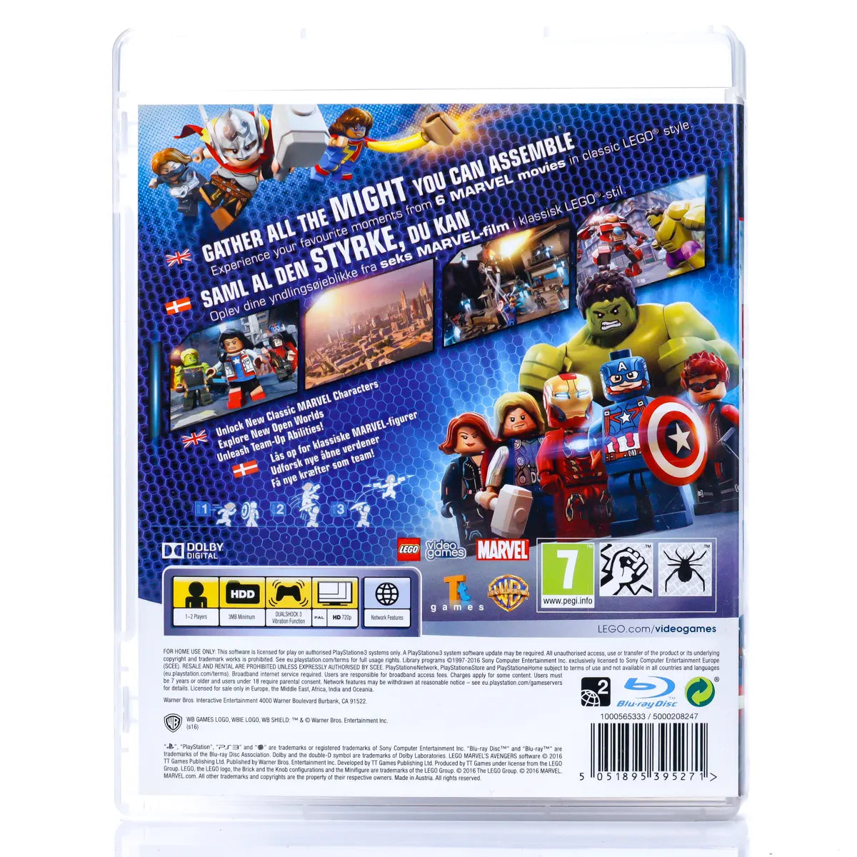 LEGO Marvel Avengers - PS3 spill - Retrospillkongen