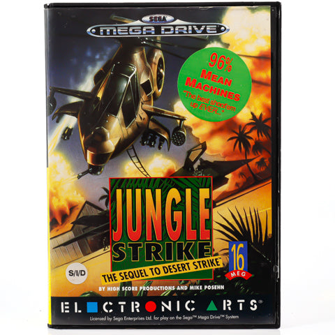 Jungle Strike: The Sequel to Desert Strike - SEGA Mega Drive spill - Retrospillkongen