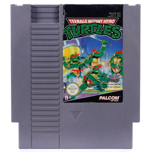 Teenage Mutant Hero Turtles - NES spill - Retrospillkongen