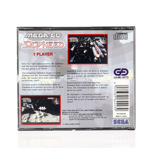Silpheed- SEGA Mega-CD spill - Retrospillkongen