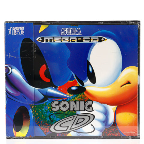 Sonic CD - SEGA Mega-CD spill (Forseglet) - Retrospillkongen