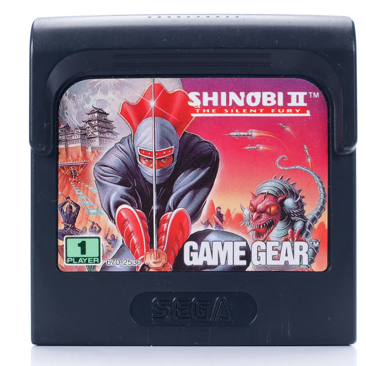Shinobi II The Silent Fury - SEGA Game Gear spill - Retrospillkongen