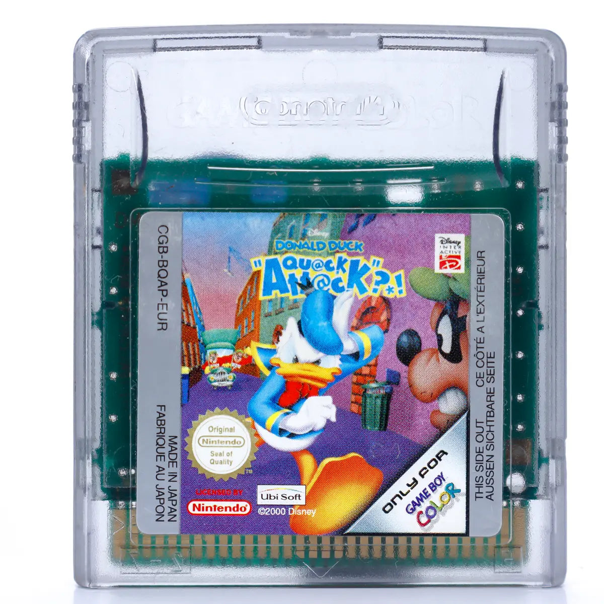 Disney's Donald Duck: "Qu@ck Att@ck"? - GBC Spill - Retrospillkongen