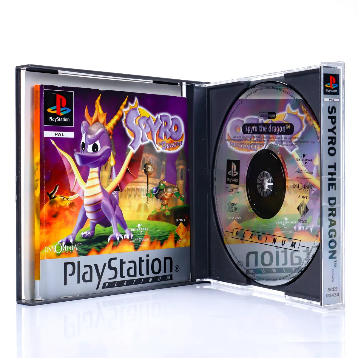 Spyro the Dragon - PS1 spill - Retrospillkongen