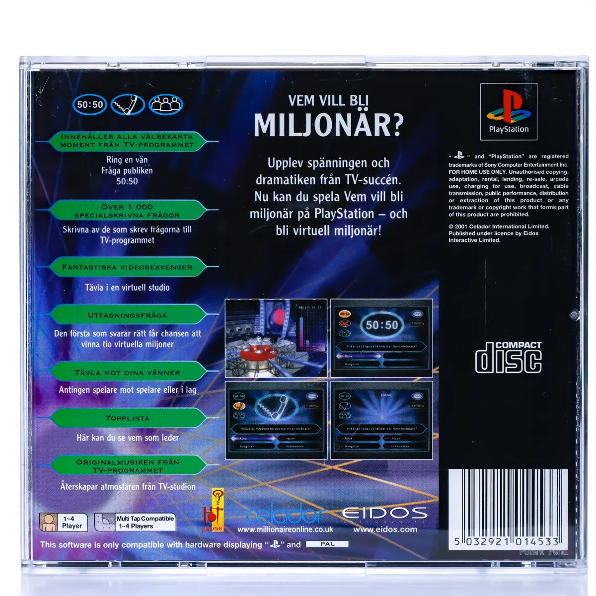 Who Wants to Be a Millionaire - PS1 spill - Retrospillkongen