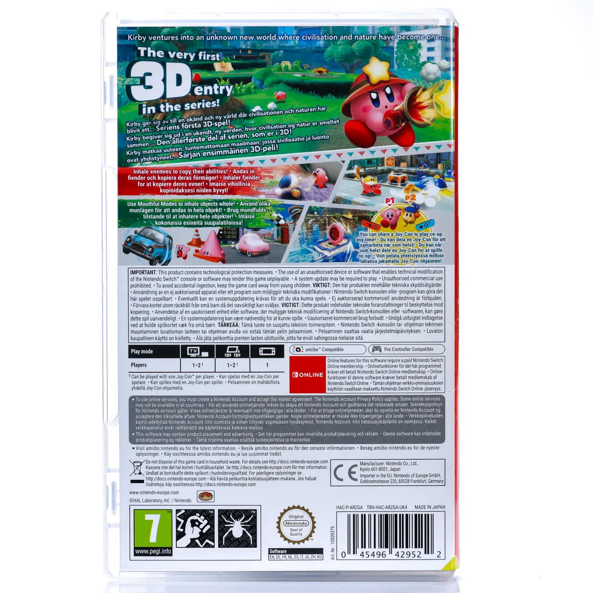 Kirby and the Forgotten Land - Switch spill - Retrospillkongen