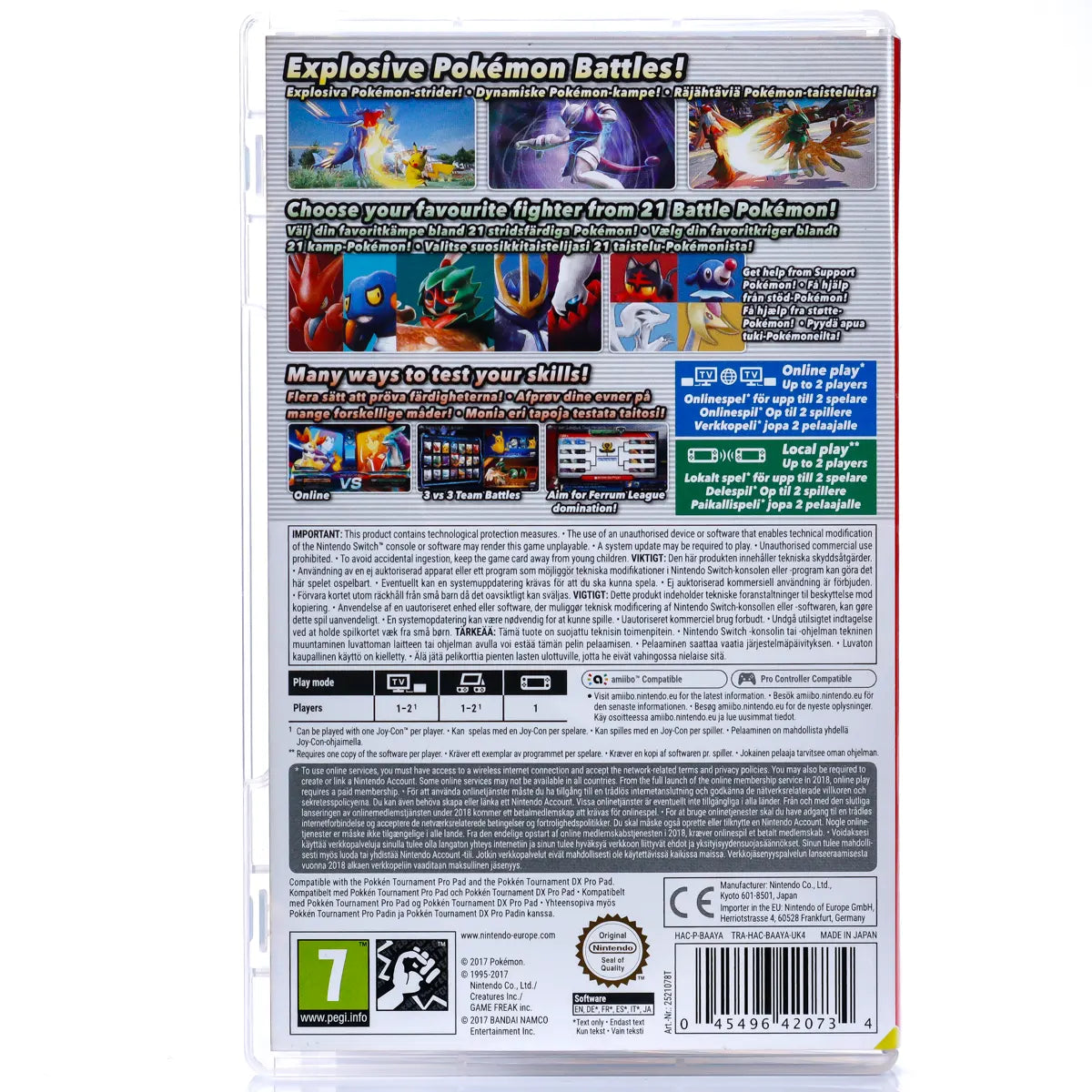 Pokkén Tournament DX - Switch spill - Retrospillkongen
