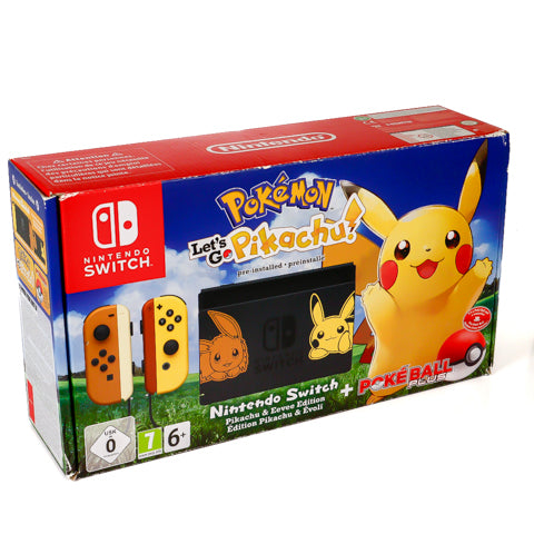 Nintendo Switch - Pokémon: Let’s Go, Pikachu! Limited Edition (I eske) - Retrospillkongen