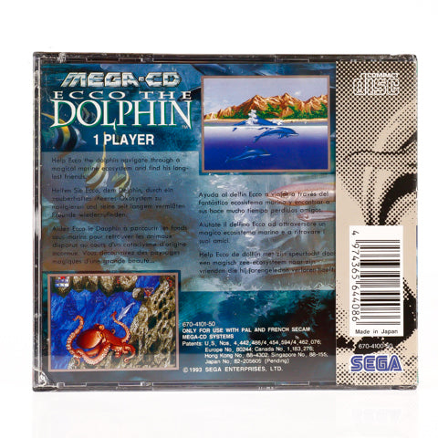 Ecco the Dolphin - SEGA Mega-CD spill (Forseglet) - Retrospillkongen