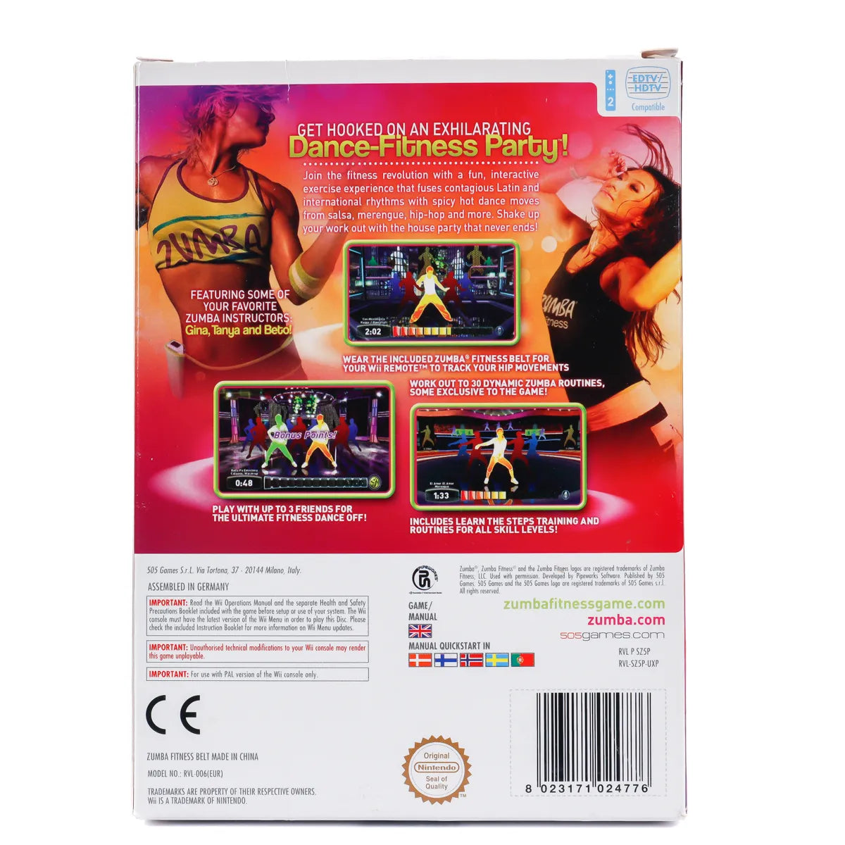 Zumba Fitness: Join the Party for Wii (i eske) - Retrospillkongen