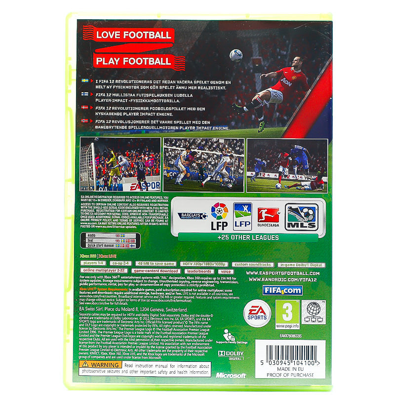 FIFA 12 - Xbox 360 spill - Retrospillkongen