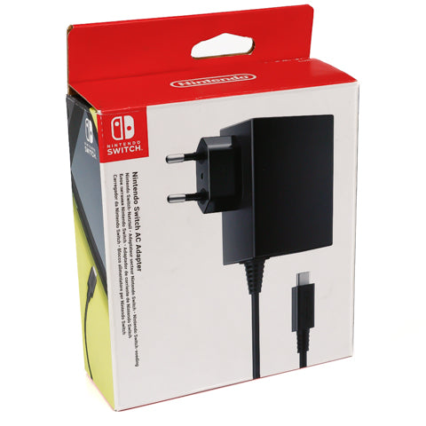 Nintendo Switch AC Adapter (I Eske) - Retrospillkongen
