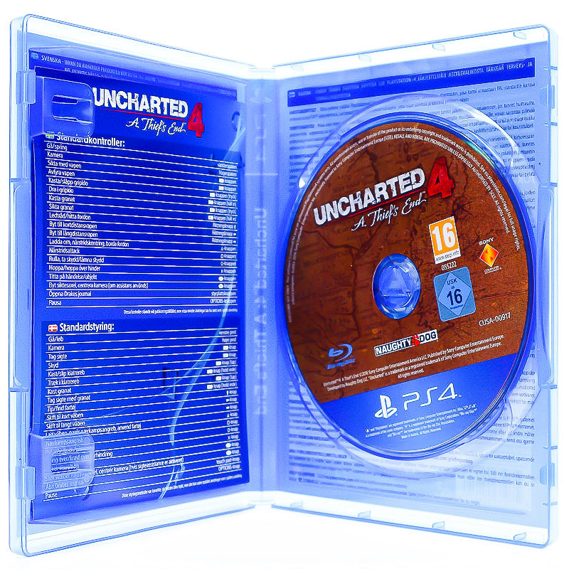 Uncharted 4 a Thied's End - PS4 spill - Retrospillkongen